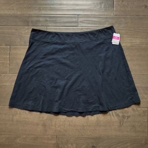 Fresh Produce Marina Skirt Cotton Slub Pull On Flare NWT